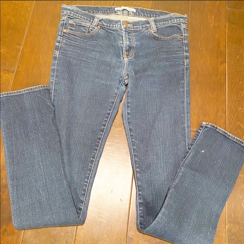 J Brand pencil leg jeans.